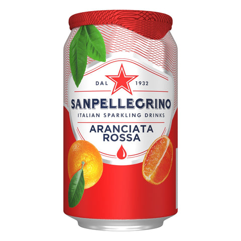 SANPELLEGRINO ARANCIATA ROSSA 33CL (Pack of 6) (Best Before 30-04-2021)