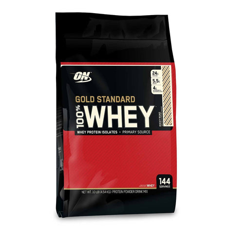 ON GOLD STANDARD  100%  WHEY  10LBS  - 3 flavours