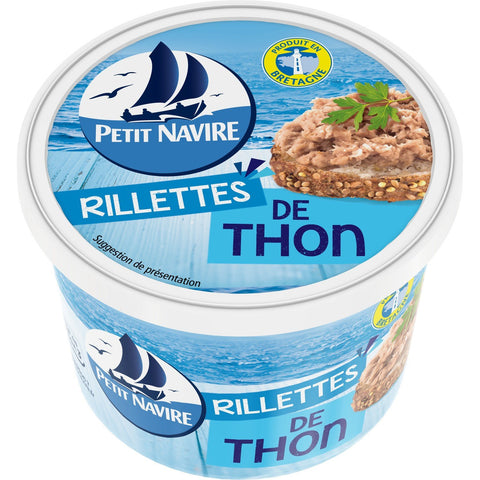 PETIT NAVIRE RILLETTES DE THON 125G