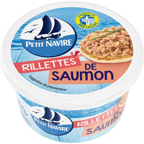 PETIT NAVIRE RILLETTES SAUMON 125G